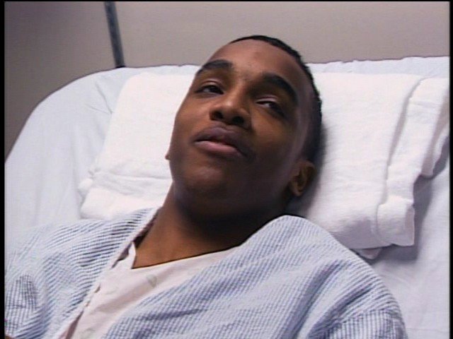 Screen capture from Hoop Dreams