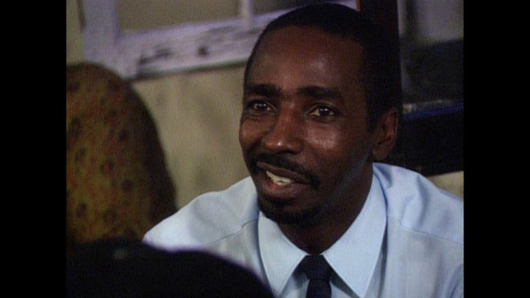 Screen capture from Hoop Dreams