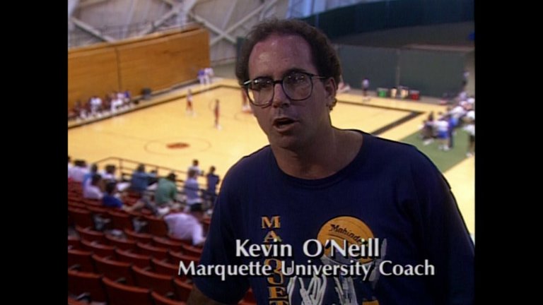 Screen capture from Hoop Dreams
