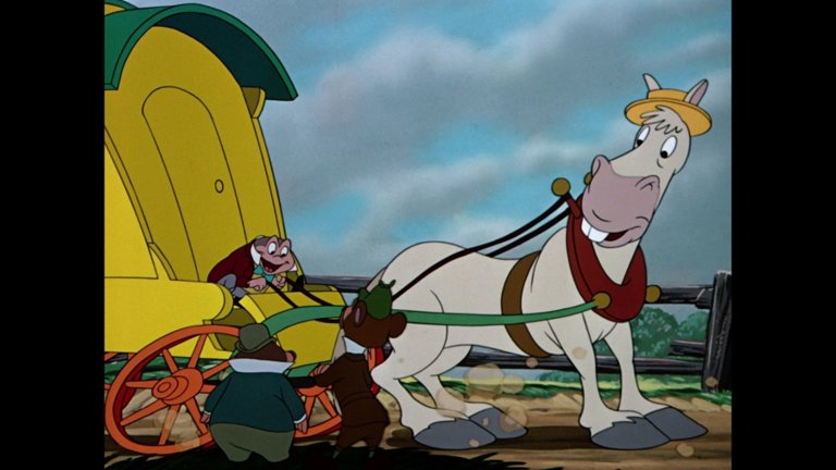 Screen capture from The Adventures of Ichabod and Mr. Toad / Fun and Fancy Free: 2-Movie Collection