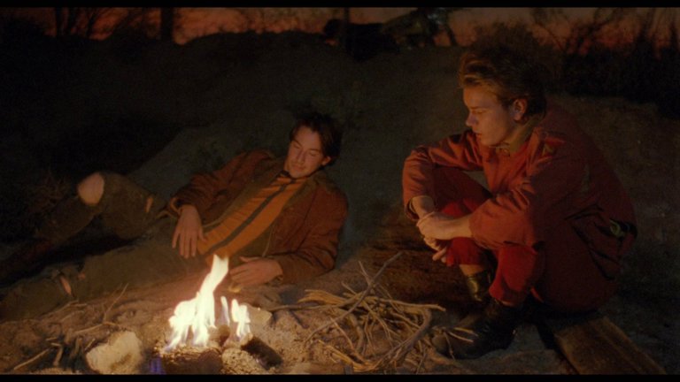 Screen capture from My Own Private Idaho