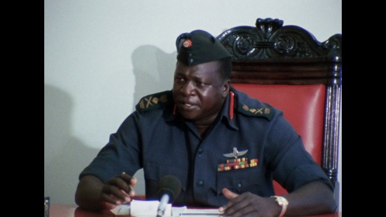 Screen capture from General Idi Amin Dada: A Self-Portrait