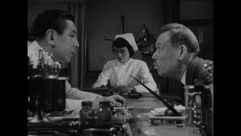 Screen capture from Ikiru