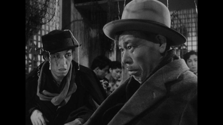Screen capture from Ikiru