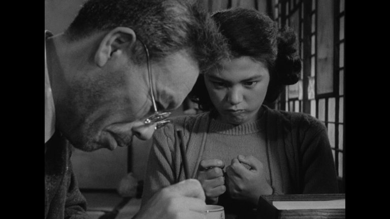 Screen capture from Ikiru