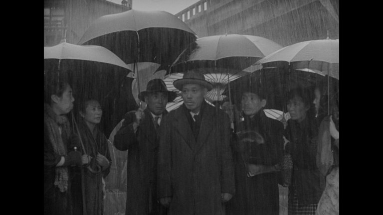 Screen capture from Ikiru