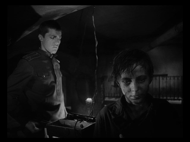 Screen capture from Ivan's Childhood