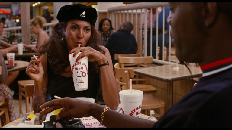 Screen capture from Jackie Brown