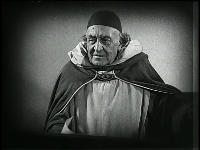 Screen capture from The Passion of Joan of Arc