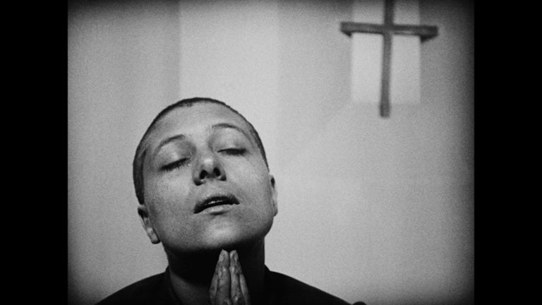 Screen capture from The Passion of Joan of Arc
