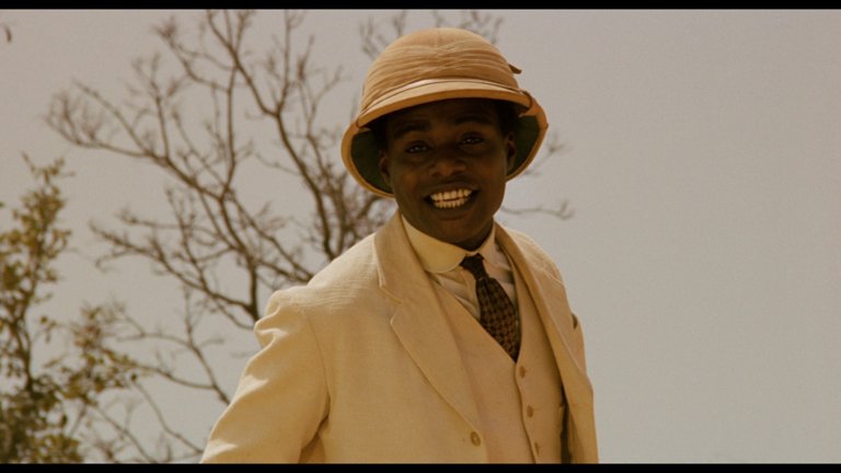 Screen capture from Mister Johnson