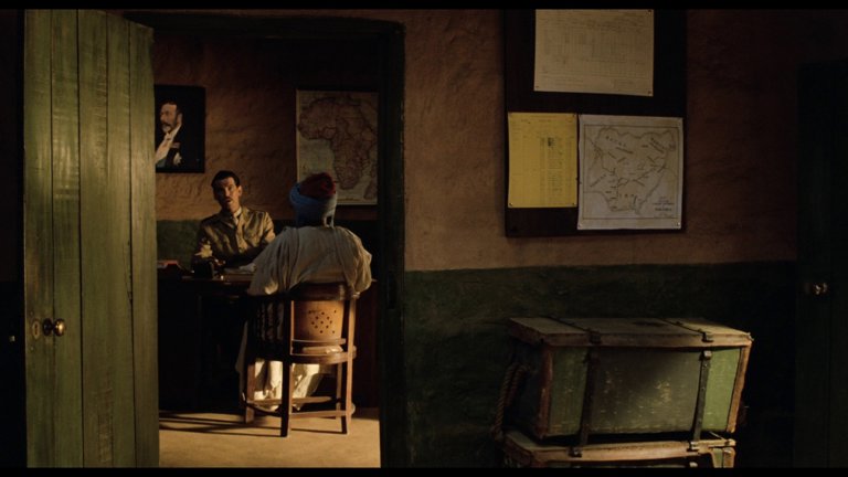 Screen capture from Mister Johnson