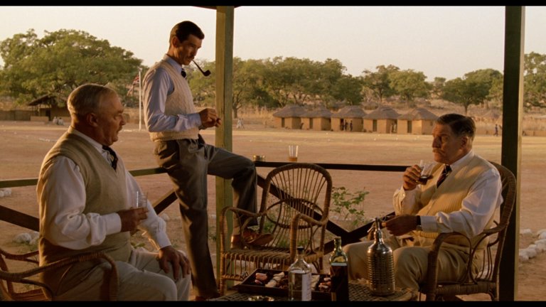 Screen capture from Mister Johnson