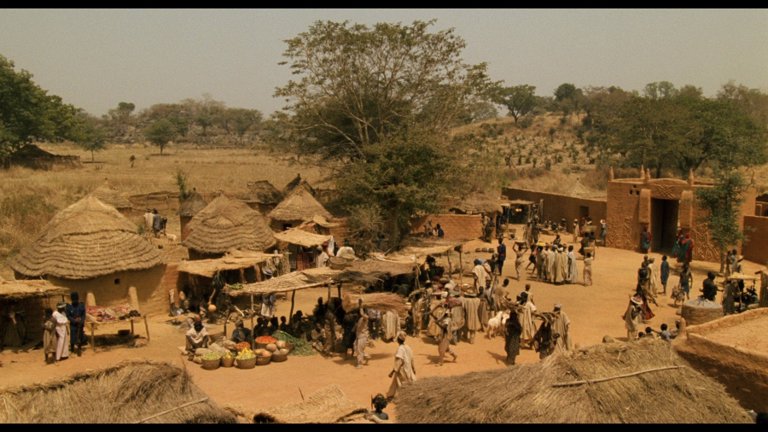 Screen capture from Mister Johnson