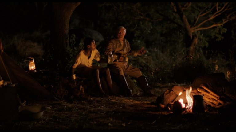 Screen capture from Mister Johnson