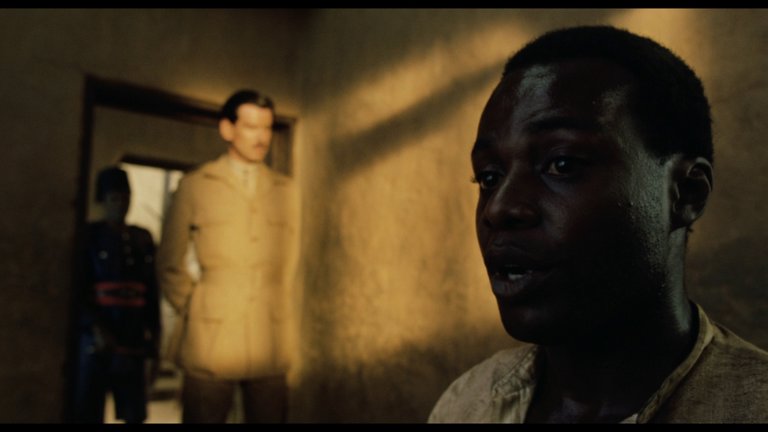 Screen capture from Mister Johnson