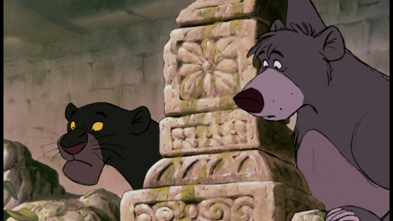 Screen capture from The Jungle Book