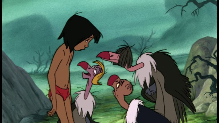 Screen capture from The Jungle Book