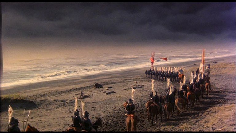 Screen capture from Kagemusha