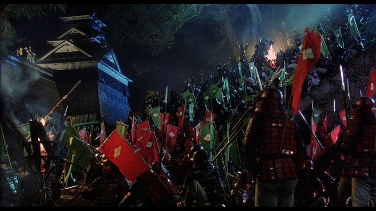 Screen capture from Kagemusha