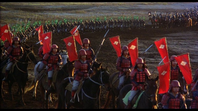 Screen capture from Kagemusha