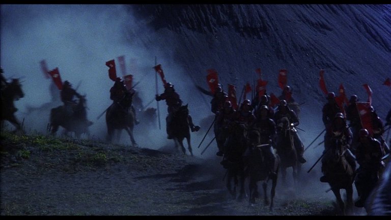 Screen capture from Kagemusha