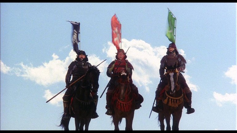 Screen capture from Kagemusha