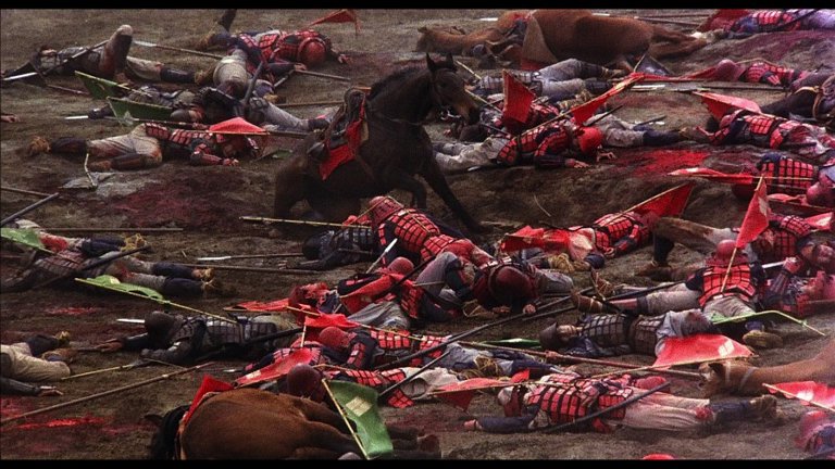 Screen capture from Kagemusha