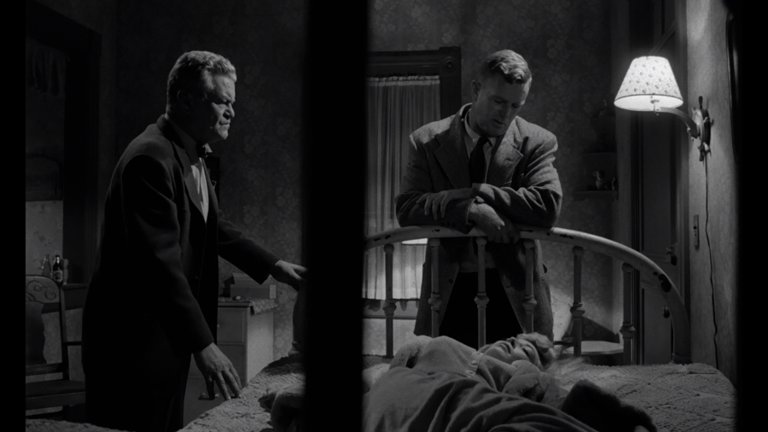 Screen capture from The Killing + Killer's Kiss