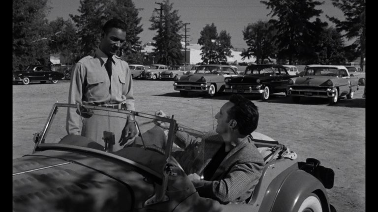 Screen capture from The Killing + Killer's Kiss