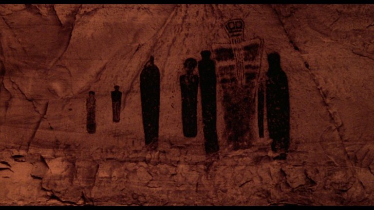 Screen capture from Koyaanisqatsi