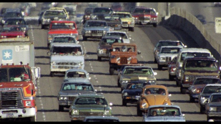 Screen capture from Koyaanisqatsi