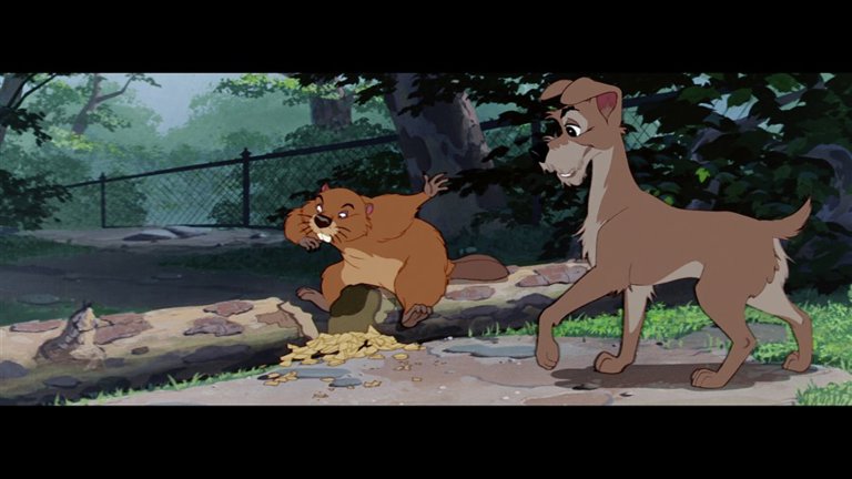 Screen capture from Lady and the Tramp