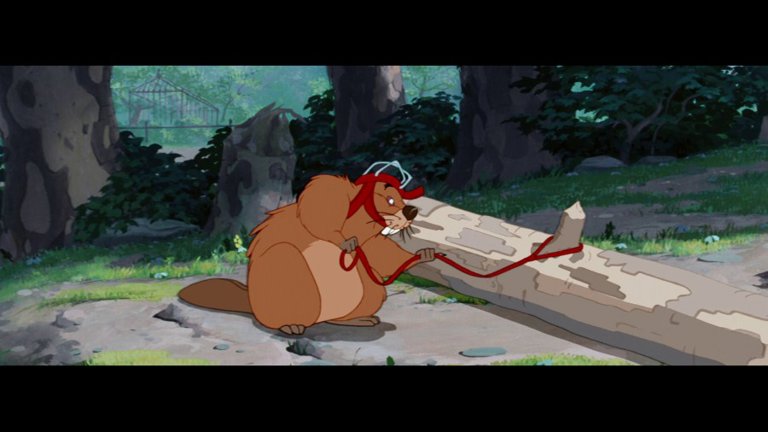 Screen capture from Lady and the Tramp