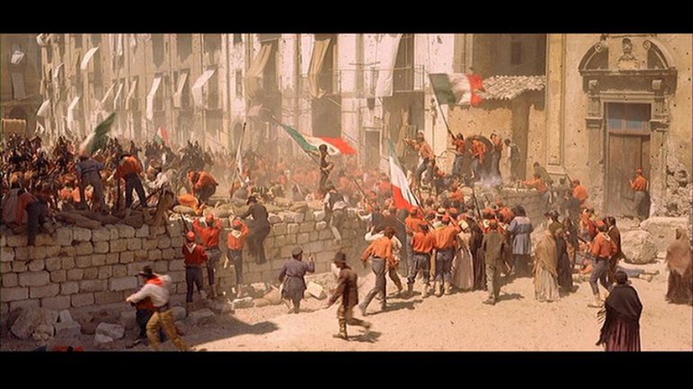 Screen capture from The Leopard
