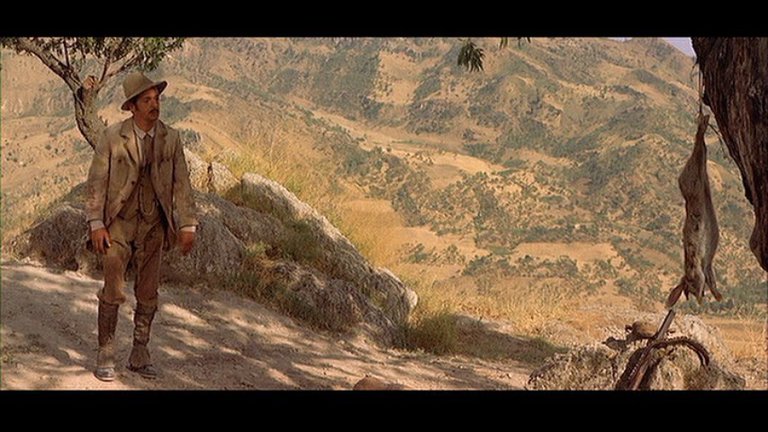 Screen capture from The Leopard