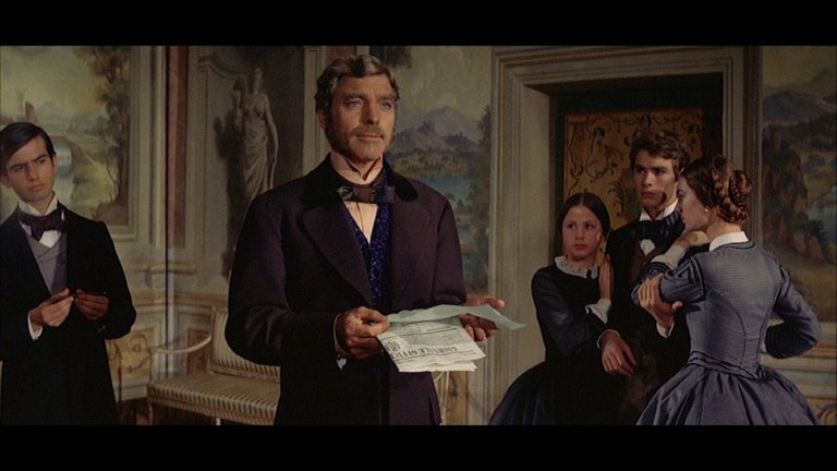 Screen capture from The Leopard