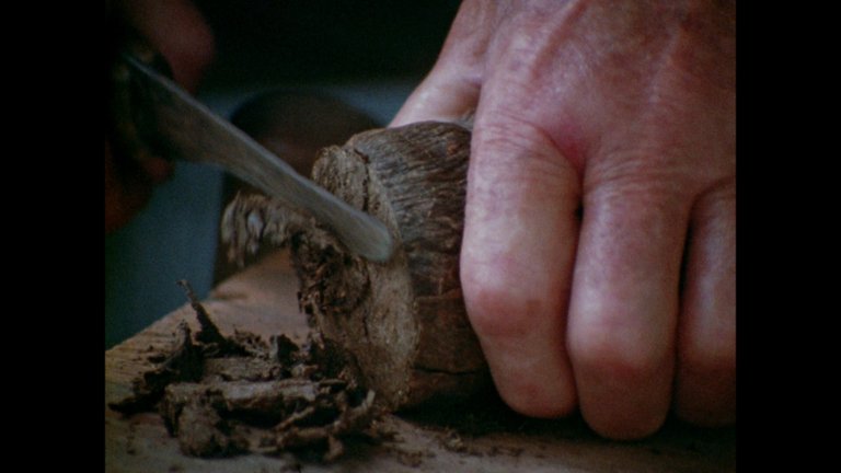 Screen capture from Les Blank: Always for Pleasure