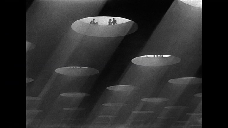 Screen capture from A Matter of Life and Death