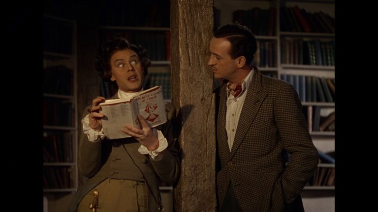 Screen capture from A Matter of Life and Death