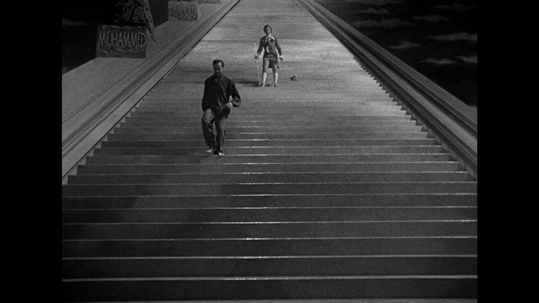 Screen capture from A Matter of Life and Death