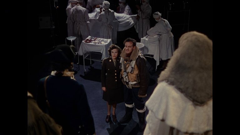 Screen capture from A Matter of Life and Death