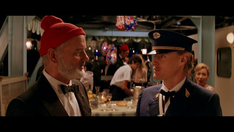 Screen capture from The Life Aquatic with Steve Zissou