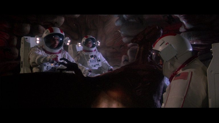 Screen capture from Lifeforce