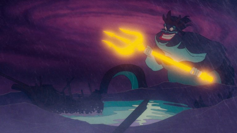Screen capture from The Little Mermaid