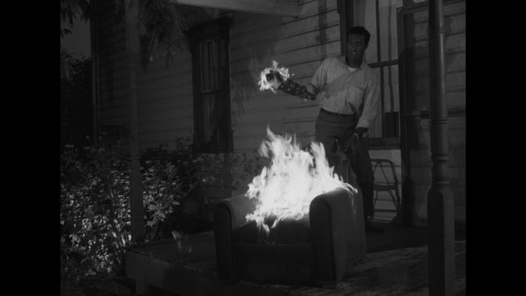 Screen capture from Night of the Living Dead