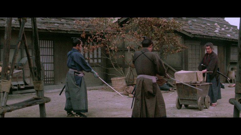 Screen capture from Lone Wolf and Cub