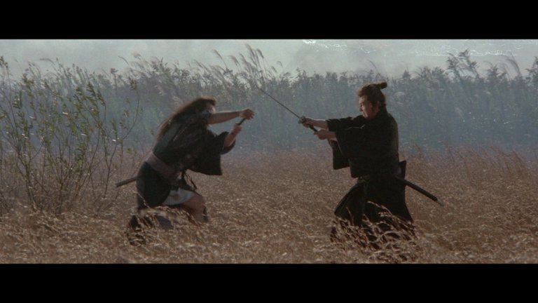 Screen capture from Lone Wolf and Cub