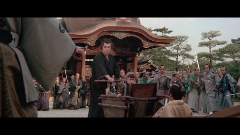 Screen capture from Lone Wolf and Cub