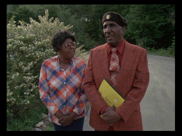 Screen capture from Louie Bluie